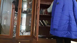 while my classmate searched for a book, i fingered my hairy pussy to orgasm under the covers 😏