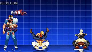 Mary Angel and Yuli in 6p cumshot sex.