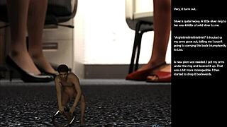 oh, this small gesture in episode 37 of 3d cartoon sex