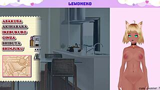 Vtuber Lewdneko Plays Go Go Nippon And Masturbates Part 4