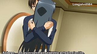 Hentai chapter 2 features animation with asian characters and intense scenes.