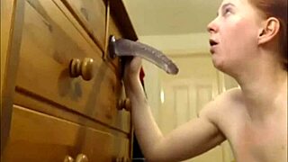 Practicing Cocksucking With Toys And Dildo!