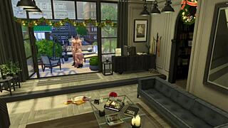 Hunky Sims 4 - Fuck And Furious Sweaty Gay Sex In Summer Heat