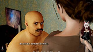 Tales from Deep Eve 3: Handjob for Old Neighbor in Corset and Fishnets