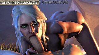 Siri Gets Perfect Fuck In Witcher 3D