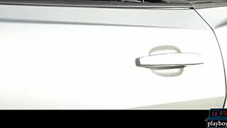 American Lesbian Girls Finger Pussy On Corvette Hood