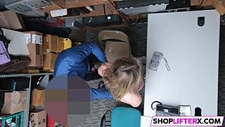 shoplifting cutie gets punished with big cock 😏