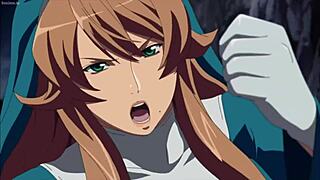 Queens Blade S4 OVA fanservice scenes compilation