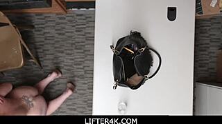 I caught shoplifting teen Fallon Love hiding jewelry in her bra