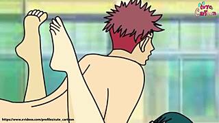 Jujutsu kaisen episode with yuji itadori and maki zenin