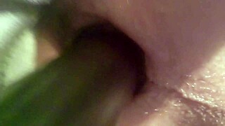 experienced guy explores self with cock