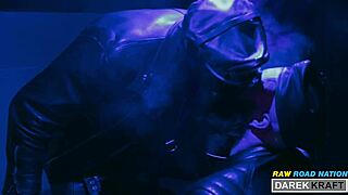 extreme macho german leather 3-way