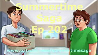 What's happening in Summertime Saga 202?