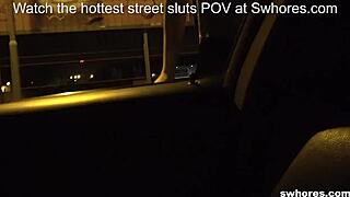Real amateur street whores in POV compilation