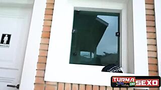 This latina nympho fulfills her fantasy with double penetration and anal