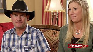 joe and kristen take a dip in the pool as they foreplay with other couples