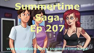 Summertime Saga 207 Big Ass Big Tits Cartoon!