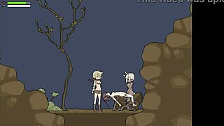 Hey, check out this flower fairy anime scene