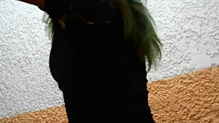 mexican woman performing oral in video