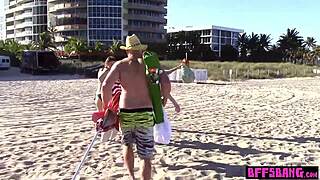 i'm these naughty bisexual teens with small tits riding big cocks together