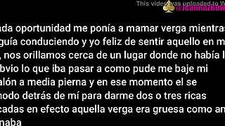 horny uber ride with mexican milf 😏