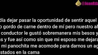 horny uber ride with mexican milf 😏