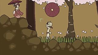 Hey, check out this flower fairy anime scene