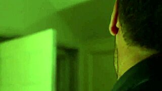 Watch this blonde with big tits getting her throat slammed in the storyline