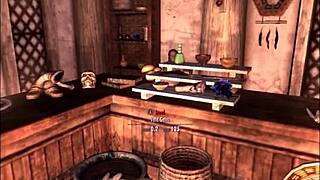 In the erotic scriptures, Thane encounters Thora in outdoor fantasy scene