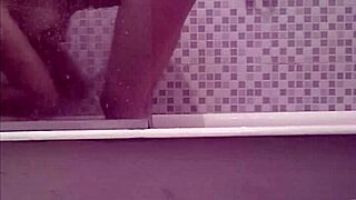 spying on sister while she bathes