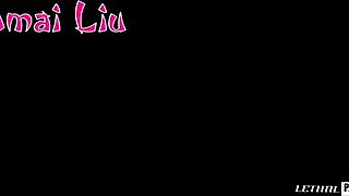 Amai Liu handles a massive black shaft