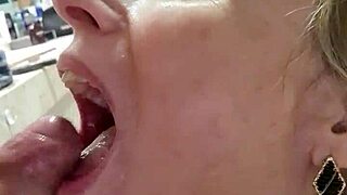 AlineFlavio update 103 - retro blonde couple in cum mouth action. Classic vibes return.