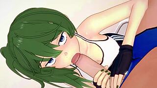 Ubel in Sporty Outfit Craves Big Japanese Cock Play