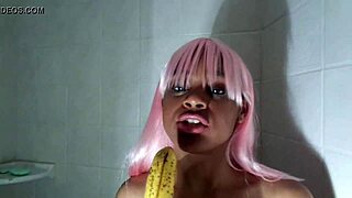 Racial discussion race play and black female new video first timer in her first video