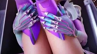 overwatch sombra in brand new hentai music video.