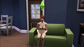 why is she masturbating to marjorie in wicked?