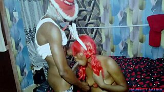 Morning twerking and hardsex on christmas day full video on red