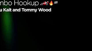 tru kait's big booty getting fucked in lambo by monster cock?