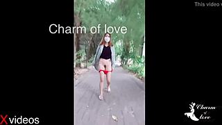 귀여운 중국 베이비가 야외에서 포토그래퍼한테 박히는 거 보고 싶어?