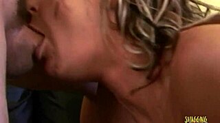 Pretty blonde woman enjoys a relaxing session