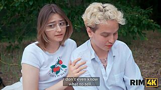 swapping wives for rimming and anal in forest