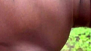 Ghetto bitch, are you fucking and sucking that monster cock outdoors?