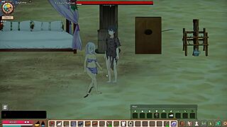 Mad Island Native Girl Goes Wild in All Anime Scenes