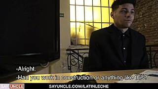  hired danny for construction but got a steamy blowjob instead - latin leche