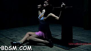 Busty girl competes in extreme licking contest