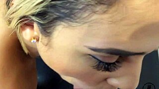 Bruna Lambertine takes monster cock deep