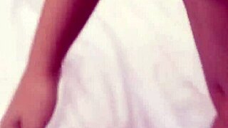 Chick In Glasses Allie James Rides Cock Till Creampie