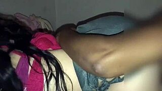 Intense fucking of latina with big ass leads to cum creampie