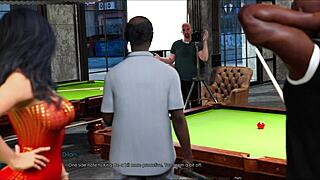 ¡Anna en cartoon 3D recibe doble penetración con enormes BBCs!