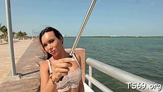 I Can’t Believe This Tranny Pulled Out a Monster Cock for Wild Assfucking on Camera